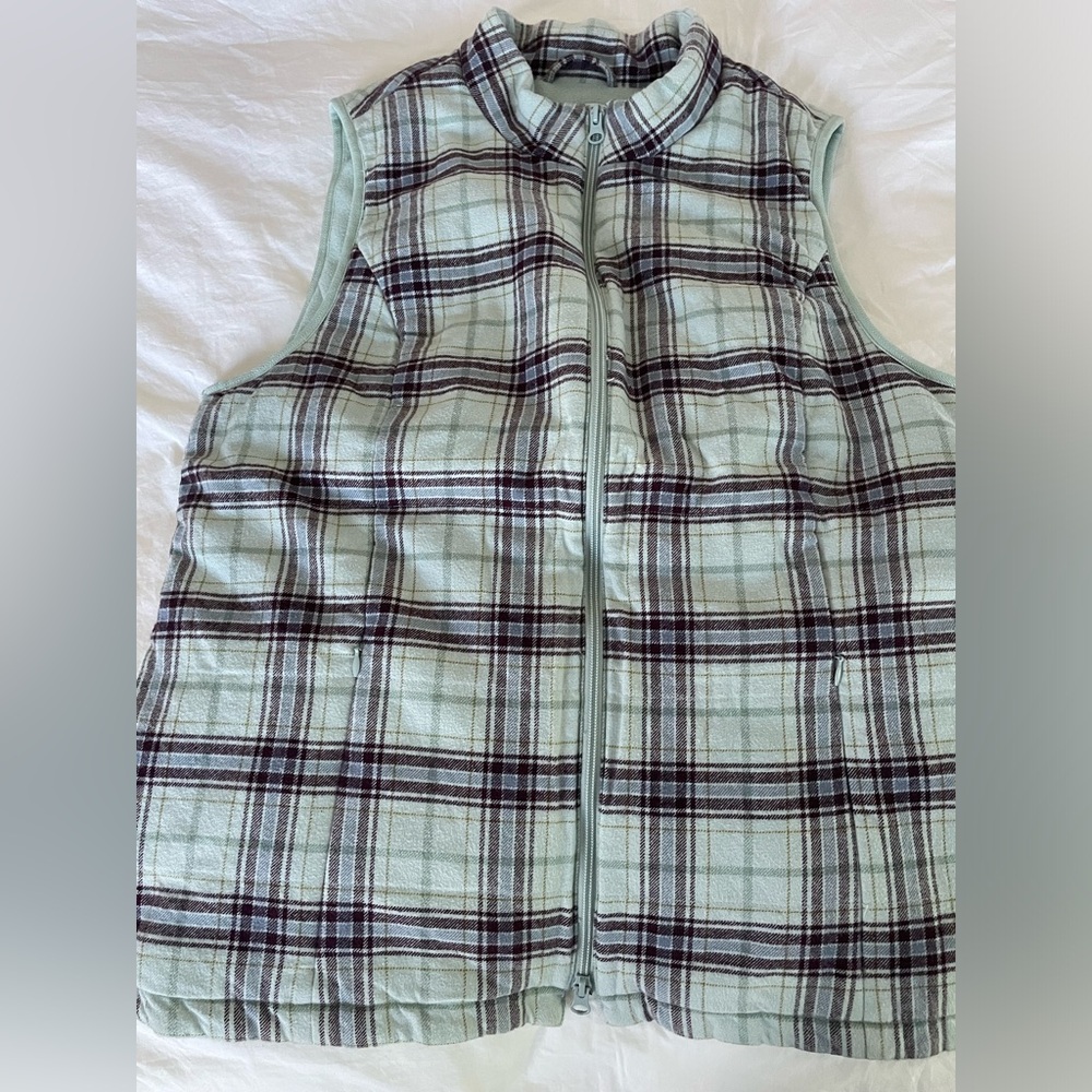 J Jill Fleece-lined Vest Large